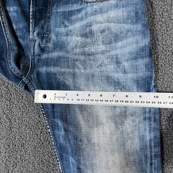 Diesel Zatiny Blue Eyecons Italy Made Bootcut Jeans - Men's Size 30*32(Fit 30*29 - Picture 7 of 11